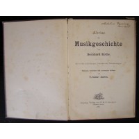 Zarys Historii Muzyki. Abriss der Musikgeschichte, Bernhard Kothe. Leipzig 1901 r. 